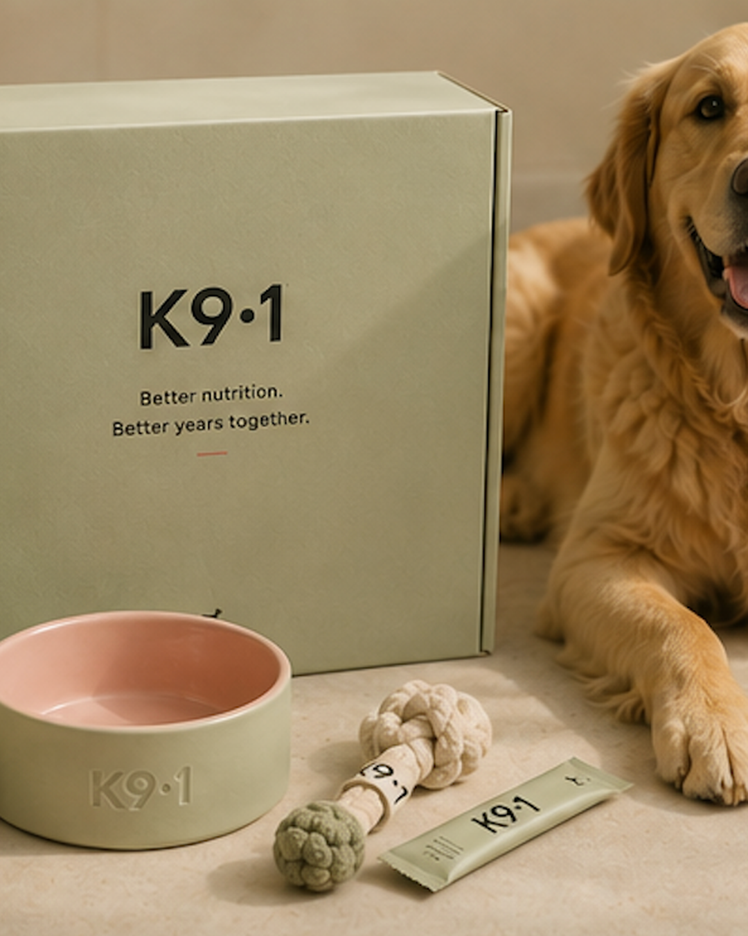 K9·1 daily wellness tube and sachet