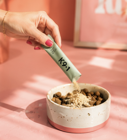 K9·1 supplement powder texture